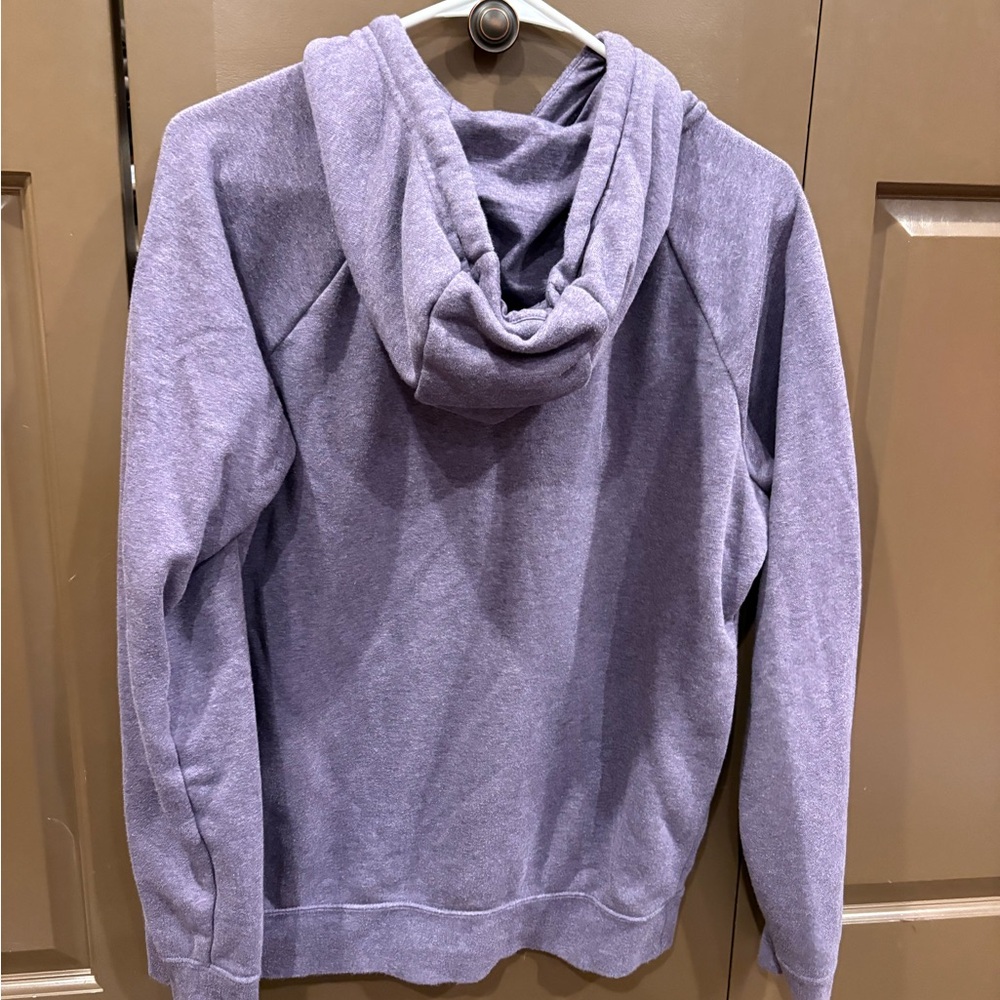 Nike Purple Sweater Soft Fleece Athletic Style - Picture 3 of 3